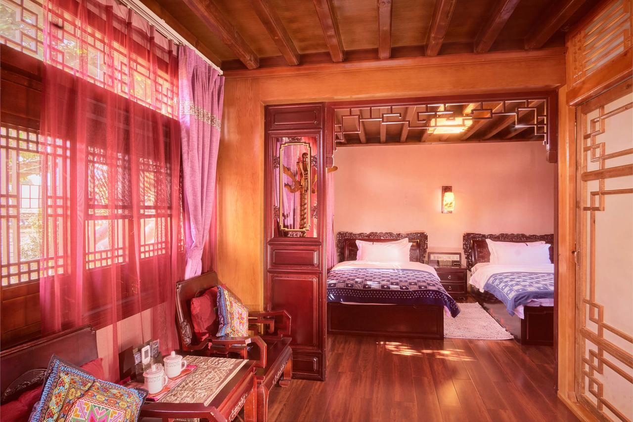 Shaxi Aoding Courtyard Bed and Breakfast Jianchuan Eksteriør billede